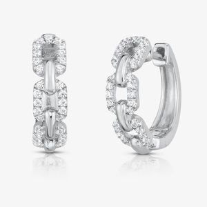 Ring Concierge Diamond Huggies White Gold
